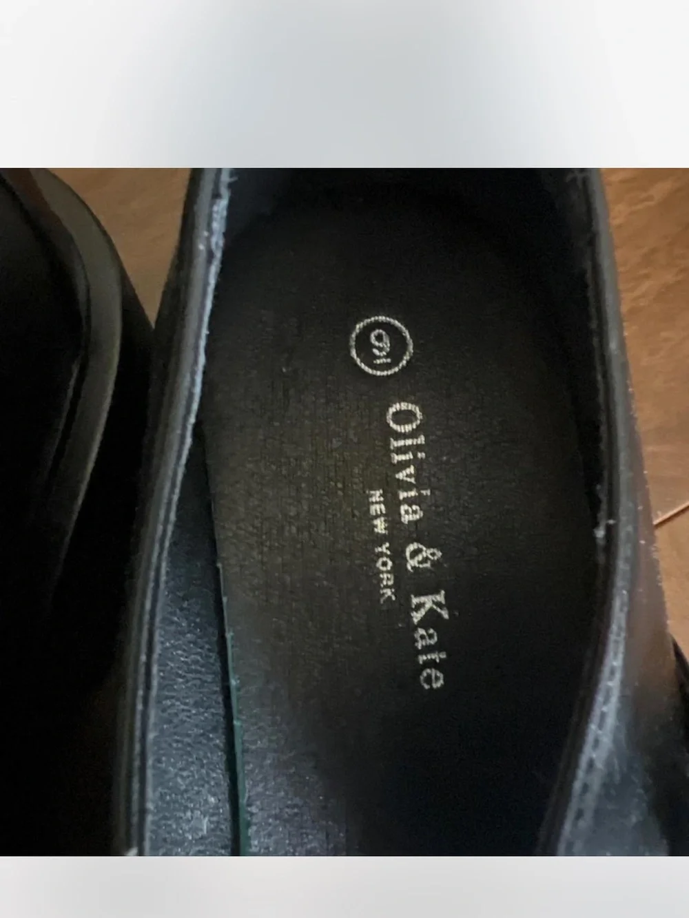 Olivia and kate sleek black
